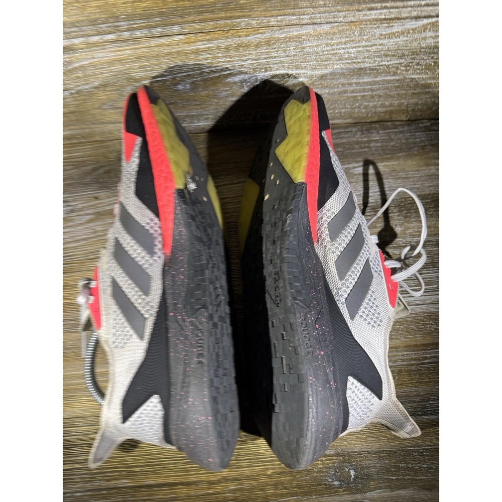 Adidas X9000L3 Running Shoes Gray Pink Men's Size 11.5 Pre-Owned EH0053 - Picture 4 of 8